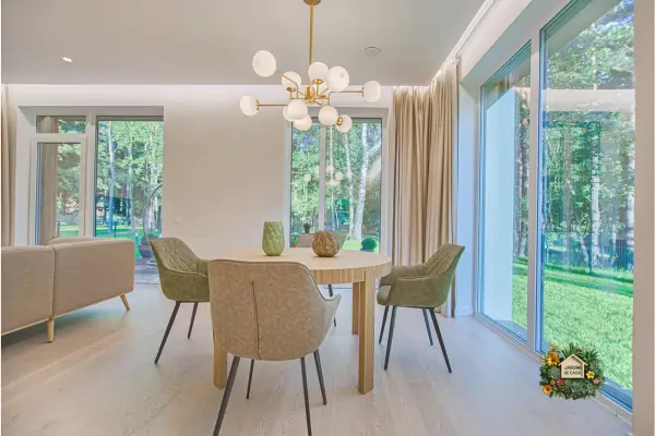 A Importância de Texturas na Decoração e Dicas Para Escolher Tecidos e Materiais. Ambiente belo e acolhedor com texturas naturais...