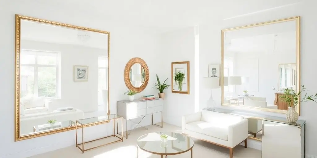 Aprenda como usar espelhos para ampliar e iluminar os cômodos da sua casa com dicas práticas e inspiradoras.