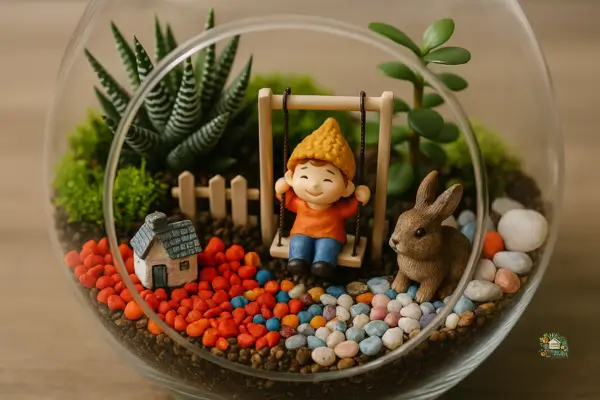 Um terrário é uma solução prática, elegante e cheia de personalidade para trazer a natureza para dentro de casa, mesmo em espaços pequenos.