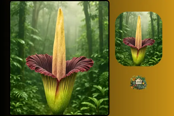 Descubra onde nasce a flor-cadáver, esse fenômeno raro da natureza.