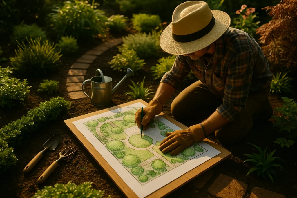 Aprenda os fundamentos do paisagismo para iniciantes e transforme qualquer espaço em um ambiente acolhedor e sustentável com dicas práticas e acessíveis.