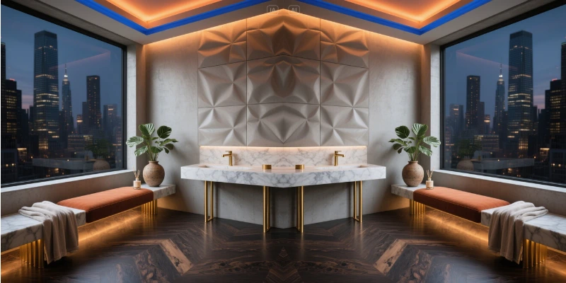 Descubra por que os azulejos estão sendo substituídos em apartamentos modernos em 2025. Conheça os materiais que dominam a nova estética chique e minimalista.