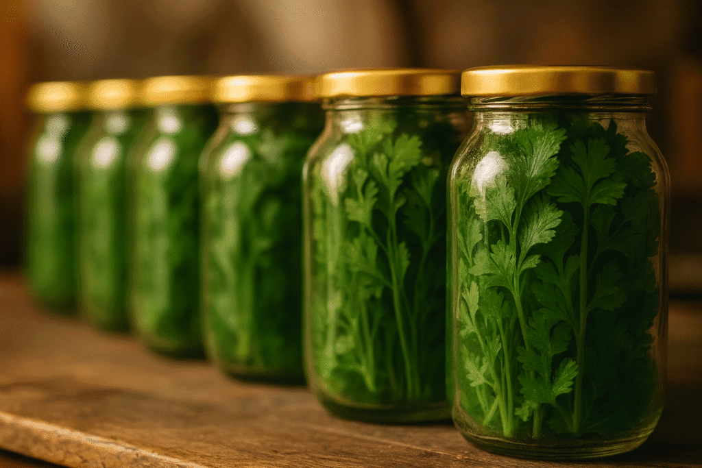 Como Conservar Coentro por 1 Ano Sem Estragar