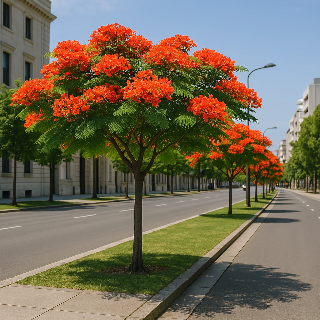 árvores de pequeno porte para calçada