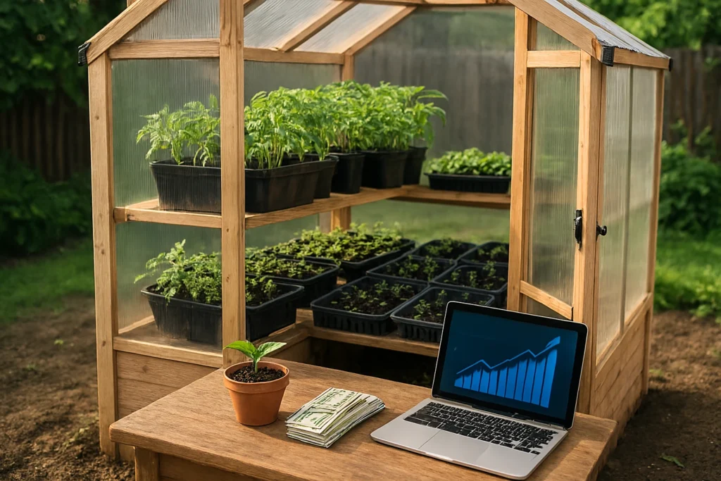 Aprenda como montar uma mini estufa em casa e transformar plantas em renda com baixo custo e muita criatividade. É fácil de fazer nesse Guia!