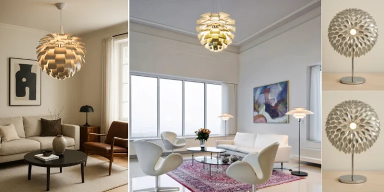 Descubra a PH Artichoke, a luminária icônica de Poul Henningsen que revolucionou o design de iluminação. Aprenda como integrá-la em sua casa!