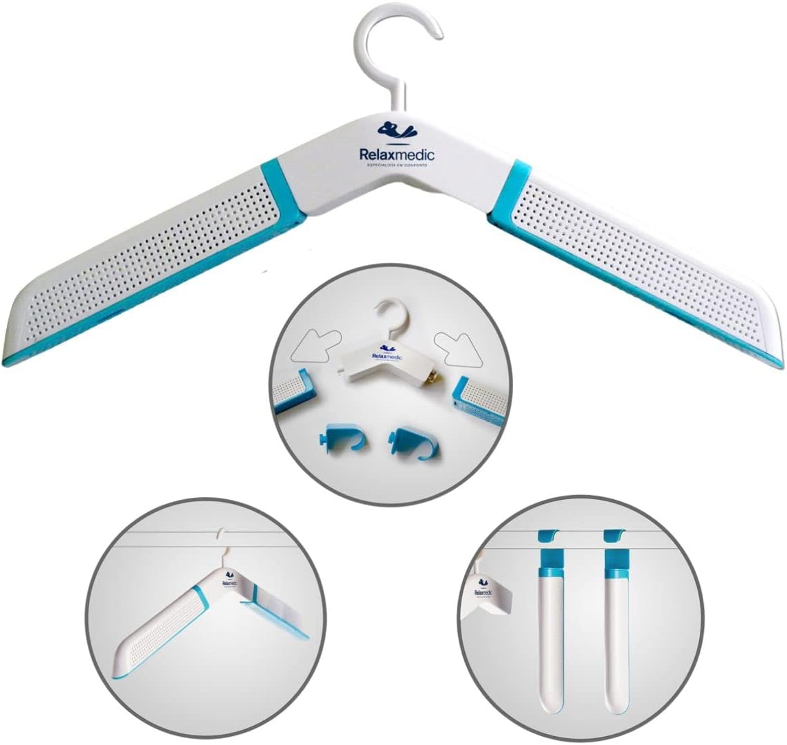 Desumidificador para Armário Cabide para Armário Closet Guarda roupa Anti mofo Multi Dry - Relaxmedic