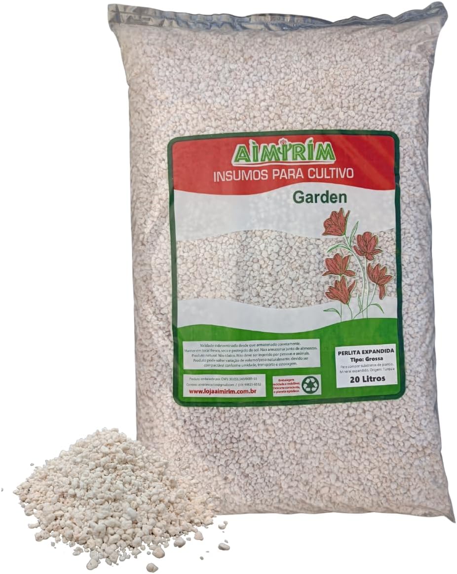 Perlita Expandida Grossa - 20 Litros