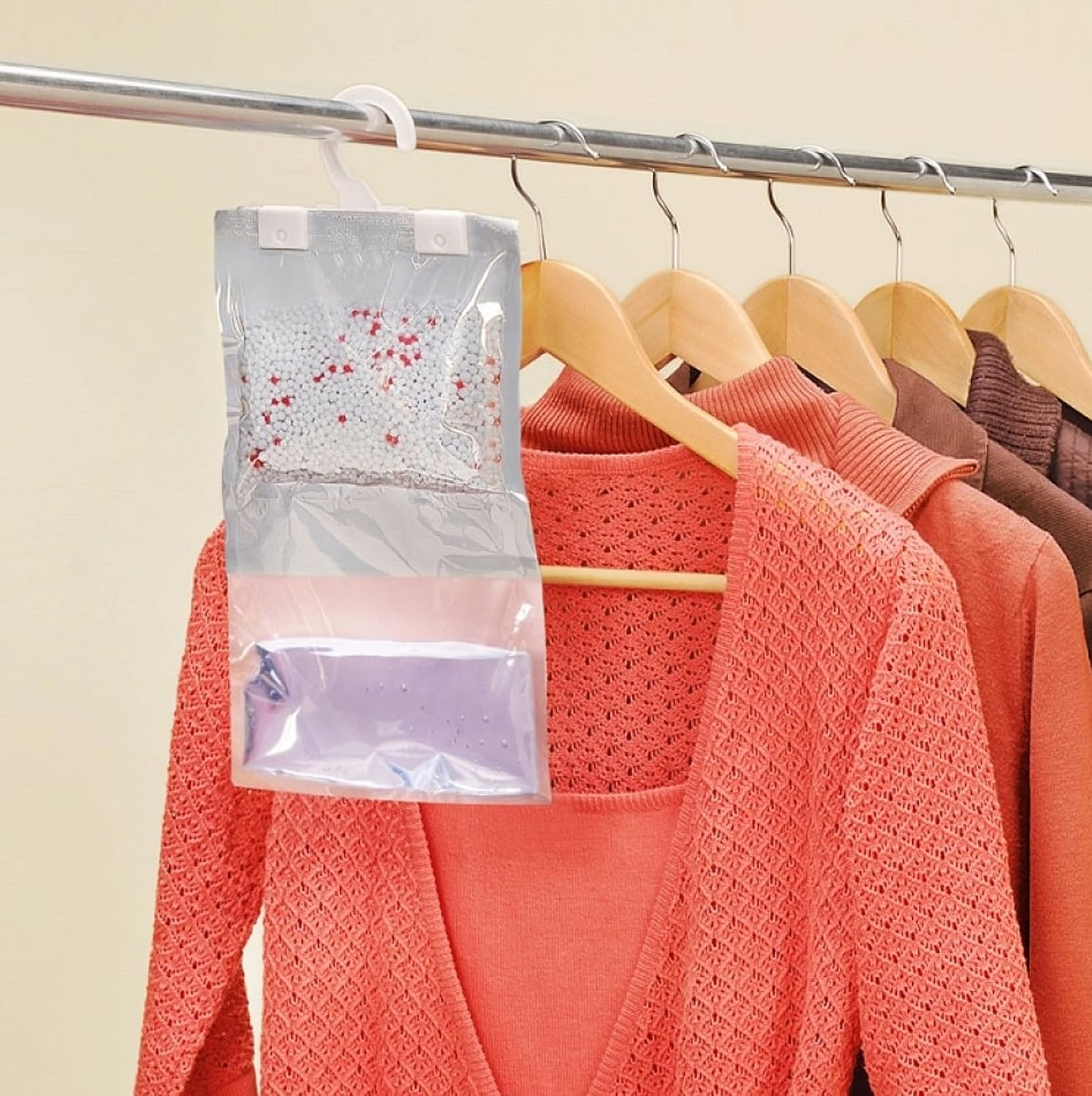 Ordene - Evita Mofo Desumidificador Para Armário, Aroma de Lavanda, Pacote de 250g, Linha My Closet