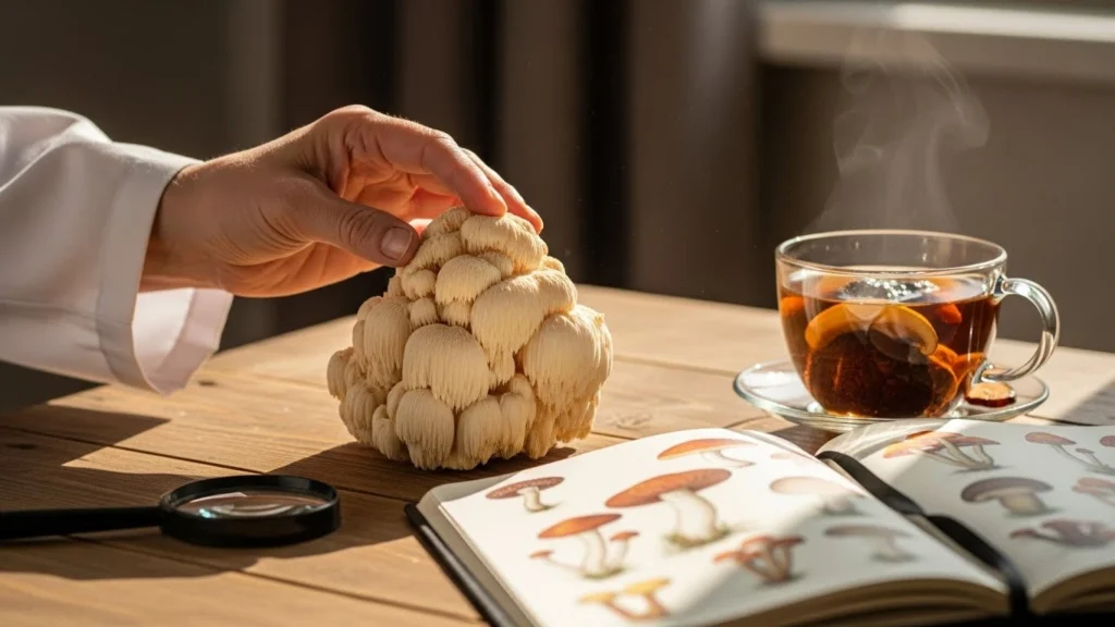 Cogumelos Juba de Leão prometem regenerar neurônios, proteger o intestino e mudar a saúde mental. Surpreenda-se e mude sua vida, hoje!