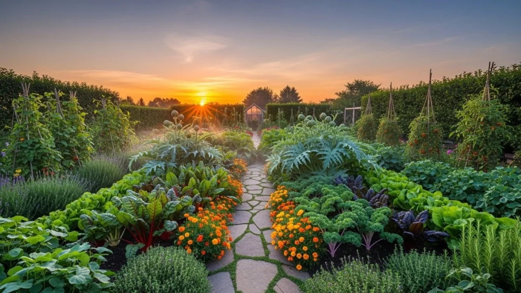 Tenha um jardim comestível e cheio de sabor! Veja como montar canteiros decorativos com hortaliças e ervas de forma simples e eficiente.