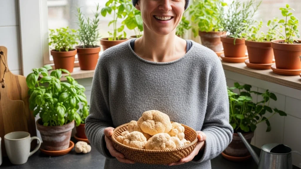 Cogumelos Juba de Leão prometem regenerar neurônios, proteger o intestino e mudar a saúde mental. Surpreenda-se e mude sua vida, hoje!