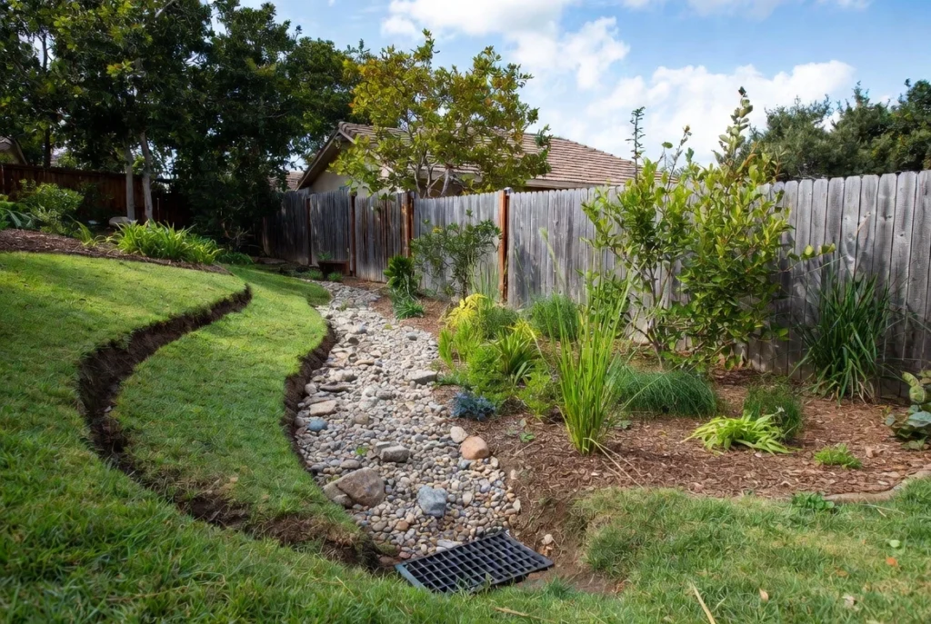Descubra soluções práticas de drenagem e jardim de chuva para quintais compactos com solo argiloso e veja como evitar alagamentos...