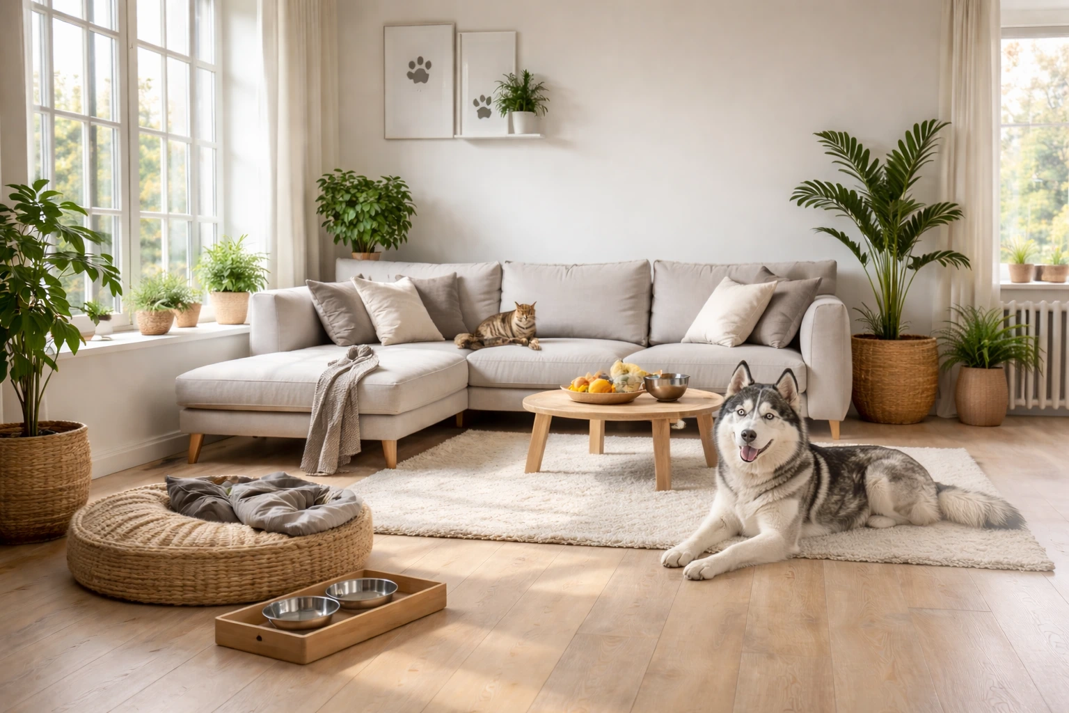 design-pet-friendly-para-interiores-com-materiais-resistentes-a-urina-e-moveis-faceis-de-limpar-e-ma