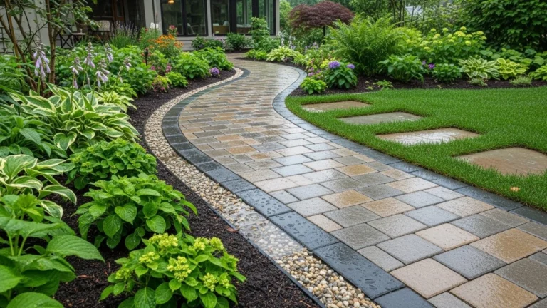 Caminhos e pavimentação permeável para jardim residencial reduzindo erosão e encharcamentos, com dicas fáceis e surpreendentes para você!