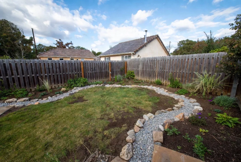 Descubra soluções práticas de drenagem e jardim de chuva para quintais compactos com solo argiloso e veja como evitar alagamentos...