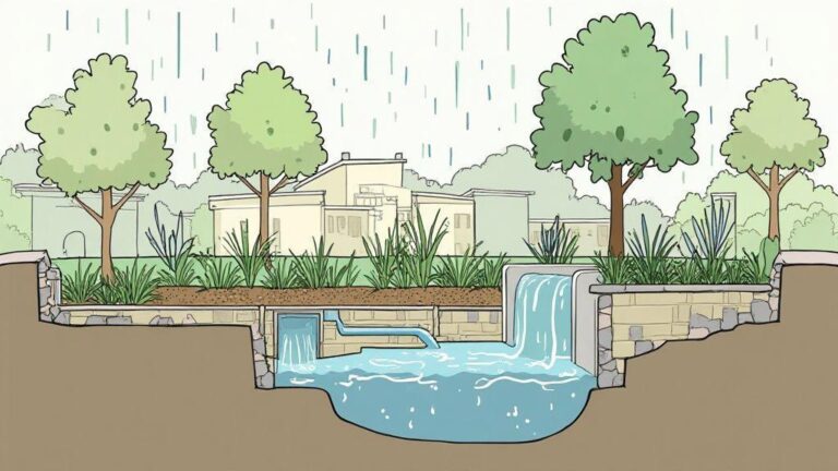 como-projetar-jardim-de-chuva-compacto-para-reduzir-enchentes-e-melhorar-drenagem-em-canteiros-com-p