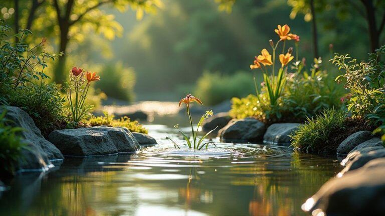 plantas-aquaticas-de-baixa-manutencao-para-laguinhos-ornamentais-pequenos-que-transformam-seu-jardim