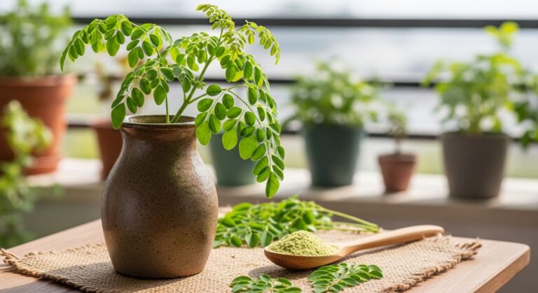 Descubra por que a Moringa Oleifera é chamada de árvore da vida. Aprenda o passo a passo do cultivo em vaso ou quintal. Estudos científicos!