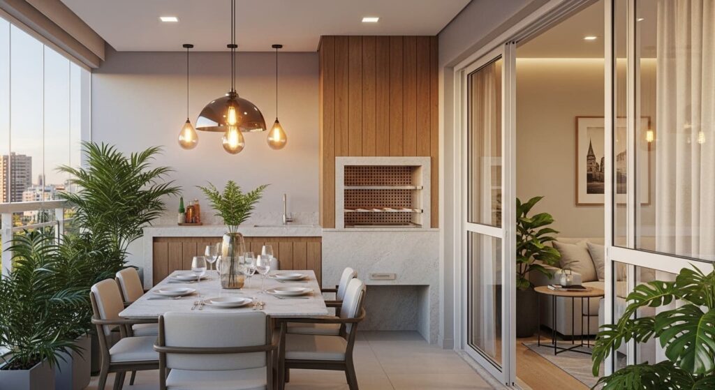 Descubra como transformar sua varanda gourmet em 2065, aproveitando tendências e dicas práticas para criar o espaço dos seus sonhos, já!