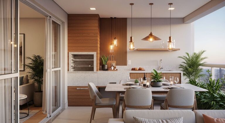 Descubra como transformar sua varanda gourmet em 2065, aproveitando tendências e dicas práticas para criar o espaço dos seus sonhos, já!