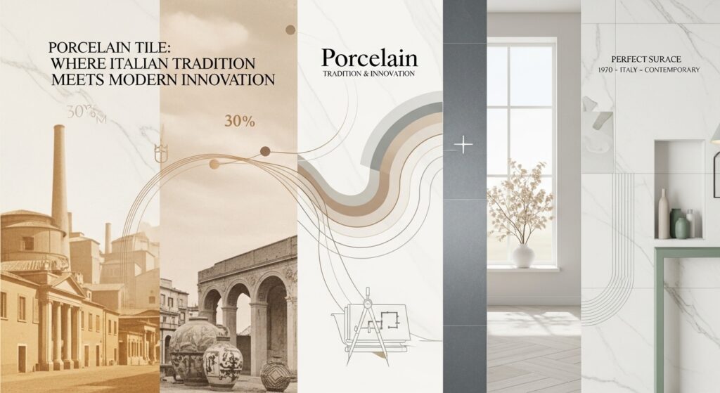 Descubra tudo sobre porcelanato: origem italiana, tipos mais buscados, vantagens e como escolher o ideal para cada ambiente. Guia completo!
