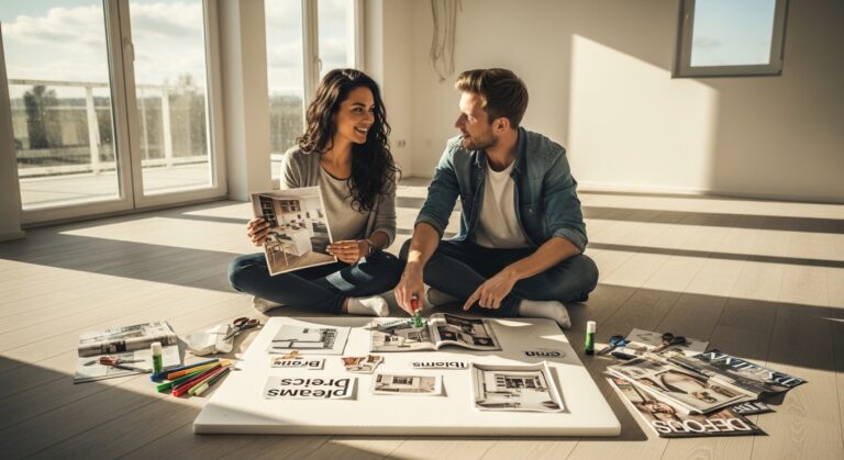 Guia completo de decoração para casais que vão montar uma casa nova. Aprenda a harmonizar estilos, economizar e planejar o orçamento!