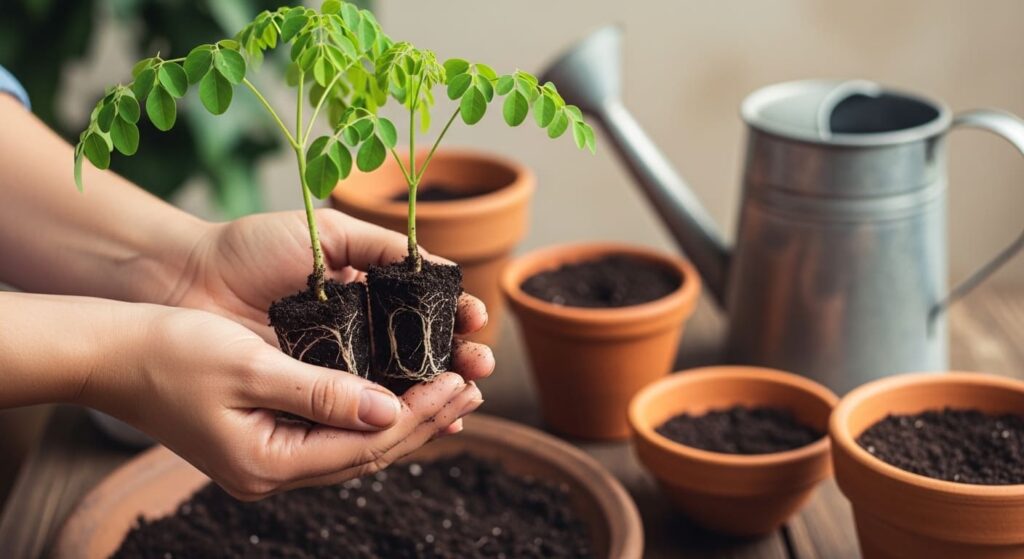 Descubra por que a Moringa Oleifera é chamada de árvore da vida. Aprenda o passo a passo do cultivo em vaso ou quintal. Estudos científicos!