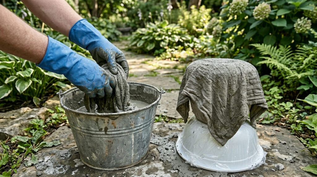 Aprenda como fazer vasos de cimento com 3 técnicas infalíveis: dois moldes, toalha e isopor. Veja custos, preços de venda e ganhe dinheiro já!