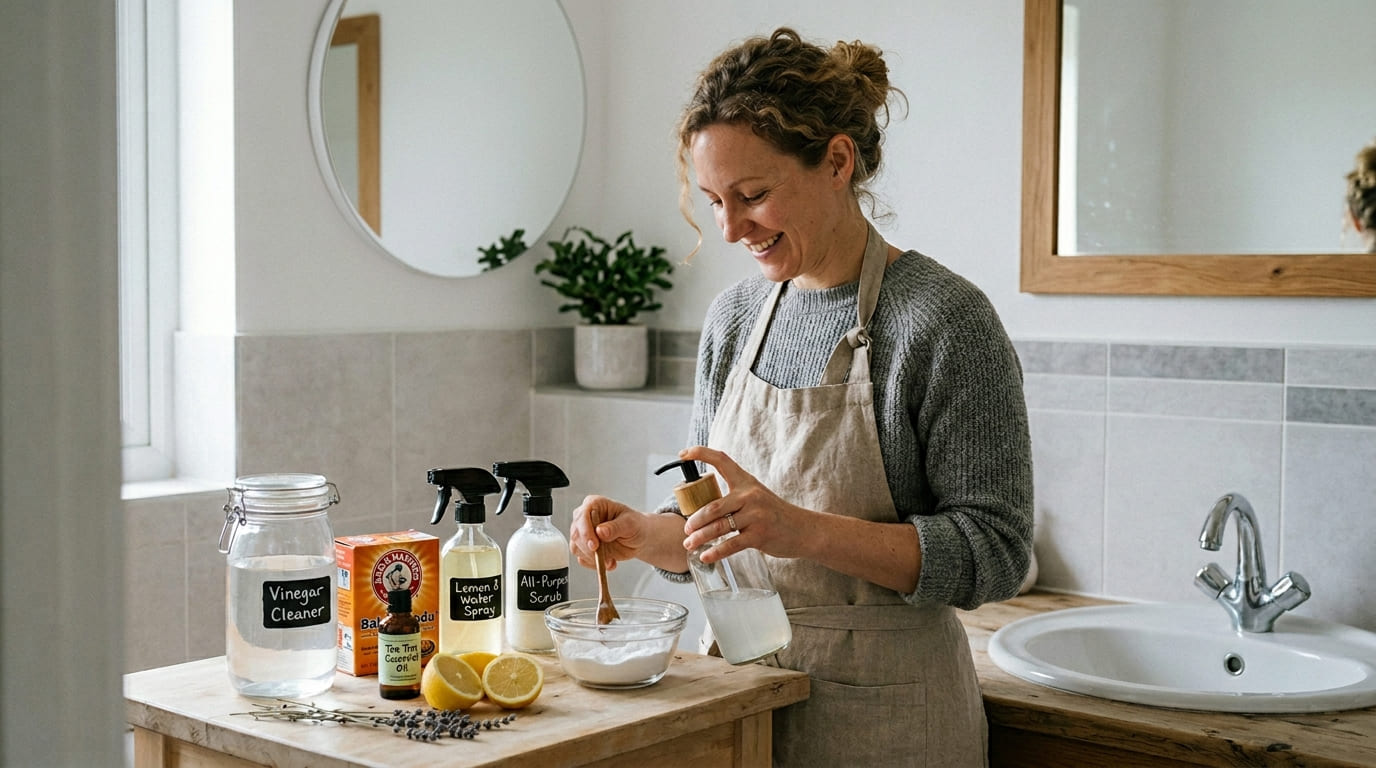 Produtos de Limpeza Caseiros para Banheiro: Receitas Simples, Econômicas e Sem Químicos