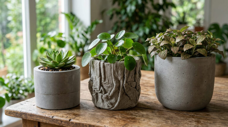 Aprenda como fazer vasos de cimento com 3 técnicas infalíveis: dois moldes, toalha e isopor. Veja custos, preços de venda e ganhe dinheiro já!