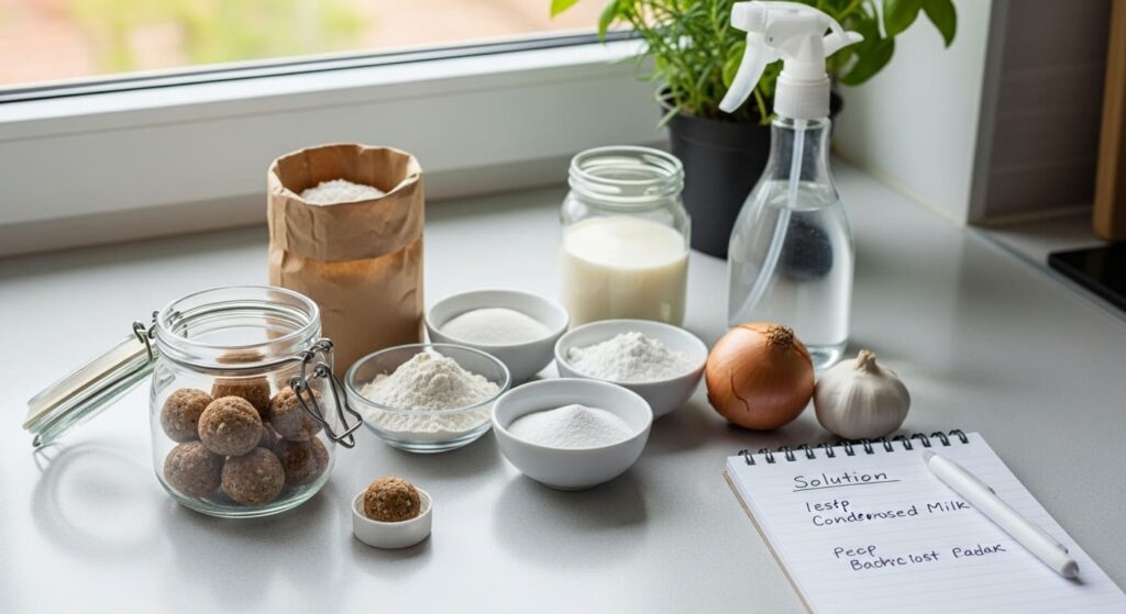 "Como acabar com baratas usando iscas caseiras e baratas. Receitas com ácido bórico e bicarbonato que funcionam sem veneno tóxico. Agora!