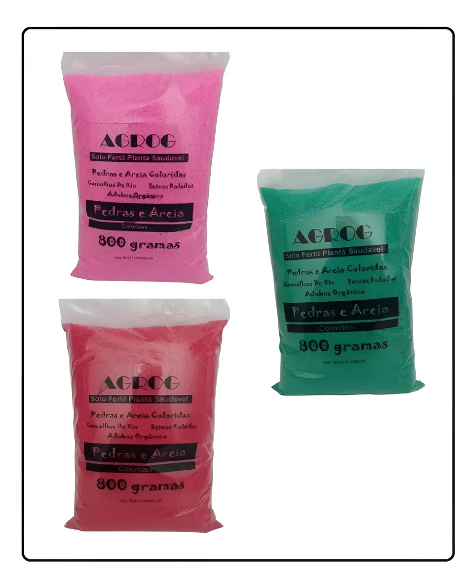 Onde Comprar Produtos para Decoração Neo Déco – 14 Itens no Mercado Livre 3 Areia Colorida Vasos Plantas Aquário Decoração 800 G - 3 Pct