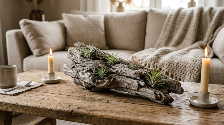 Descubra como criar uma parede viva com Tillandsias (plantas aéreas). 7 ideias criativas de decoração e passo a passo DIY para sua casa.