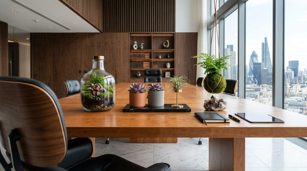 Tabletop Garden: Mini Jardins de Mesa para Home Office e Decoração 3 Aprenda a criar tabletop gardens (mini jardins de mesa) para home office. Conheça 6 ideias, passo a passo, para plantar e lucrar com presentes..