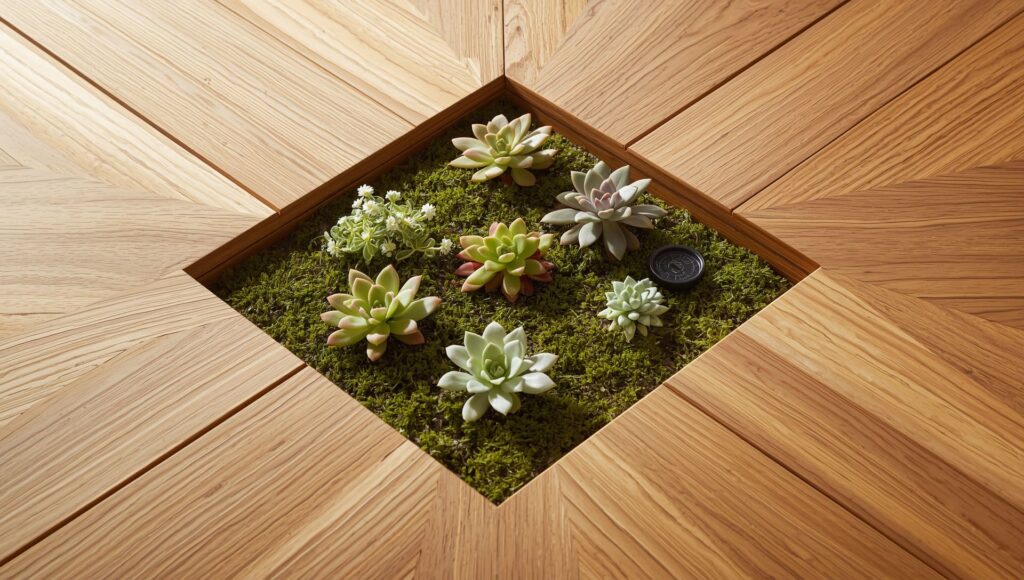 Conheça as 5 tendências mundiais de casa jardim: paredes verdes, cultivo suspenso, terrários gigantes, jardim de chuva e móveis com plantas...