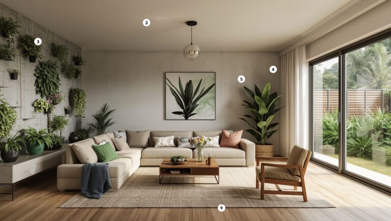 Conheça as 5 tendências mundiais de casa jardim: paredes verdes, cultivo suspenso, terrários gigantes, jardim de chuva e móveis com plantas...