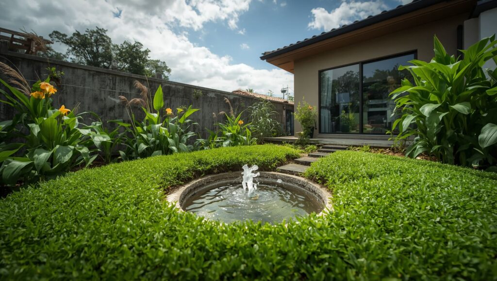 Aprenda a fazer um jardim de chuva: solução paisagística para quintais que alagam. Passo a passo, plantas indicadas e como lucrar com o serviço.