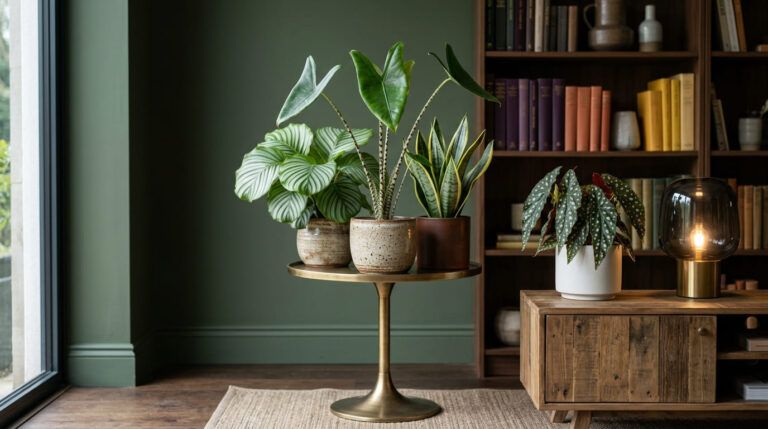 Neo Déco: a tendência de decoração que une luxo discreto e plantas escultóricas em 2026. Aprenda as cores, os materiais e 8 plantas, hoje!