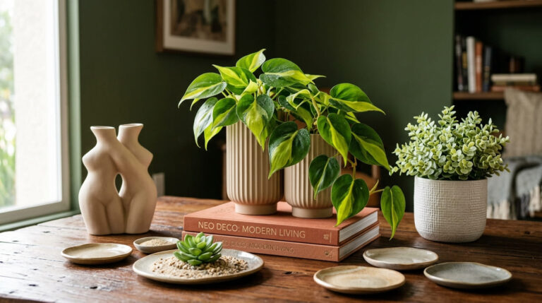 Onde comprar: Guia com 14 produtos Neo Déco no Mercado Livre: plantas escultóricas, vasos de cerâmica e acessórios. Preços e links diretos.