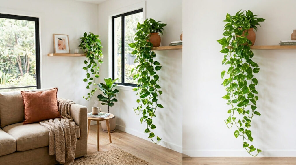 Jiboia Planta: O Segredo para Ela Crescer Rápido e Cheia (Guia Completo para Iniciantes) 1 Guia completo para fazer sua Jiboia Planta crescer rápida, cheia e saudável. Aprenda sobre rega, luz, adubação e como resolver folhas amarelas.