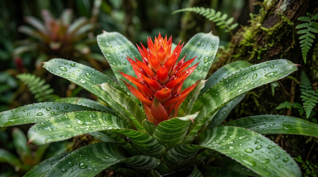 Descubra os segredos das bromélias amazônicas: tanque d'água vivo, simbiose com formigas e cultivo fácil em casa. Dicas Incríveis!...