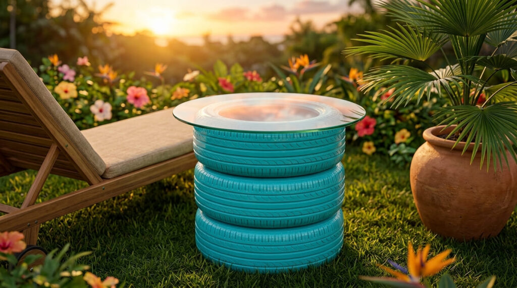 Mesinhas para Jardim: Criatividade que Gera Renda Extra 3 Aprenda a criar 7 modelos de mesinhas para jardim com materiais reaproveitados. Transforme sua criatividade em renda extra com dicas práticas!
