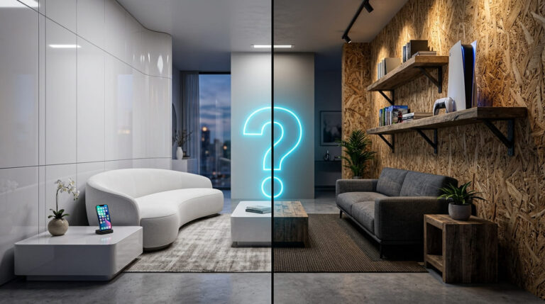 MDF ou MDP: qual o melhor material para os móveis da sua sala de estar? Descubra as diferenças, vantagens e dicas de aplicação.