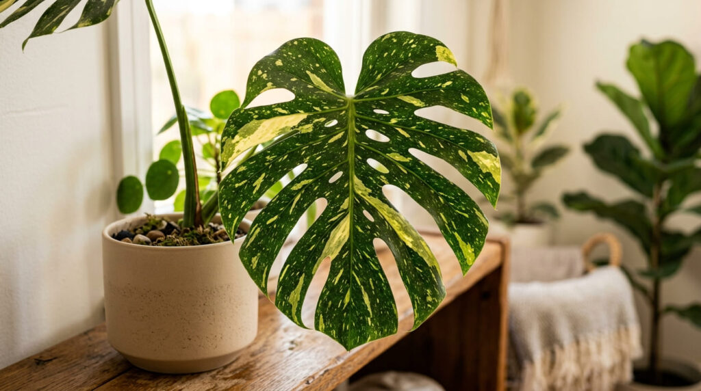 "Descubra as 10 plantas variegatas mais cobiçadas de 2026! Confira dicas de cultivo, preços e segredos para ter folhagens exclusivas em casa"