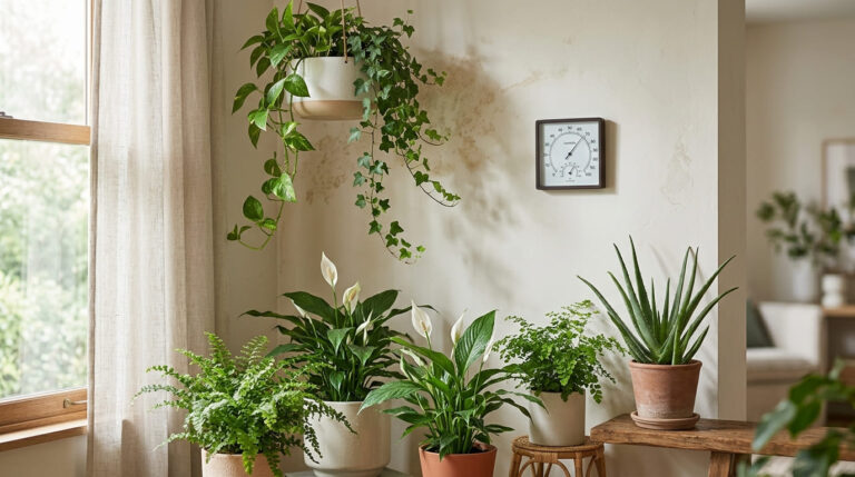 5 Plantas Que 'Bebem' a Umidade do Ar e Evitam Mofo nas Paredes da Sua Casa 2 Conheça 5 plantas que absorvem a umidade do ar e ajudam a evitar o mofo nas paredes da sua casa. Dicas práticas de cultivo e onde posicionar cada vaso!