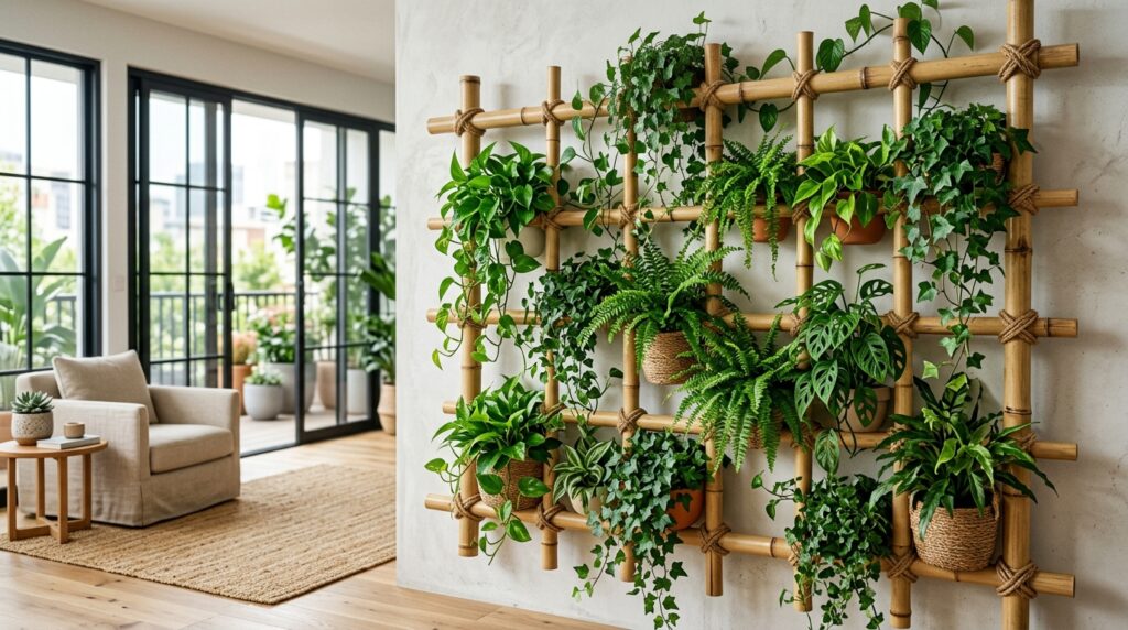 Jardim Vertical com Bambu: 9 Treliças DIY que Transformam Varandas e Quintais Pequenos 3 Aprenda mais sobre Jardim Vertical com Bambu: 9 Treliças DIY para Varandas e Quintais Pequenos. Transforme ideias em projetos reais...
