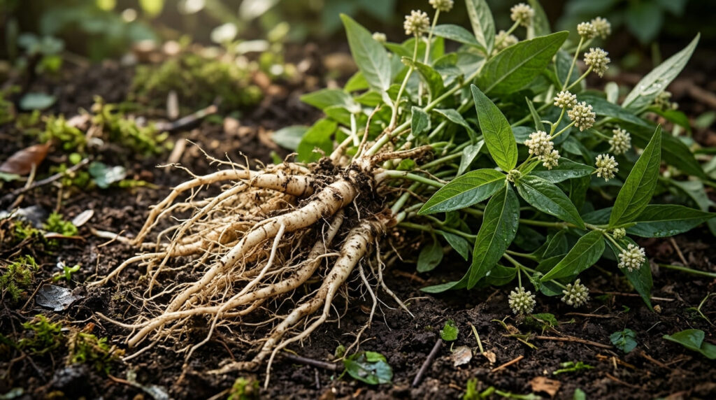 Ginseng: O Adaptógeno Asiático e o Poder do Ginseng Brasileiro