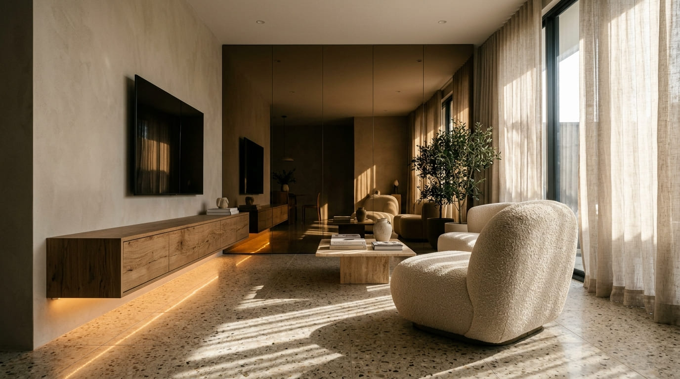 Decoração de Sala Pequena: 7 Truques de Arquitetura para Parecer o Dobro do Tamanho